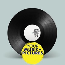 Custom vinyl record with your music! 10&quot; inch custom made record for wed... - £46.39 GBP