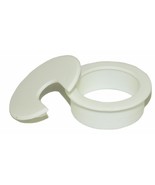 1 3/4Inch Cut-Hole Size White Round Wire Management Grommet With Removab... - £11.98 GBP