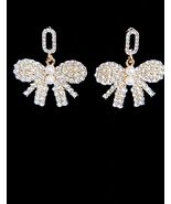 Decorative Elegant Bow Stud Women Earrings - $14.85