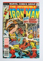 1977 Invincible Iron Man 94 Marvel Comics 1/77, 1968 Series, 30¢ Ironman cover - $30.15