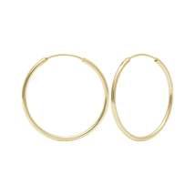 (No Stock)Trendolla Classical Hoop Earring 18K Gold Plate of Trendolla - $59.00