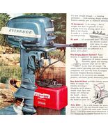 Evinrude Fastwin Outboard Boat Motor 1953 Advertisement Fishing Boating ... - $545.74 MXN