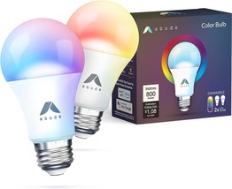 Aabode Color Bulb - Smart Led Lights With Customizable Color,, 2 Pack. - £31.44 GBP