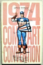 1974 New York Comic Art Convention Program Book (9.4 Nm) 6th July 4 Seuling Con - $275.00