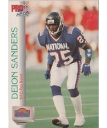 DEION SANDERS 1992 PRO SET # 422 - $1.73