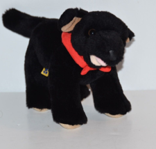 Build A Bear Promise Pets Kennel Pals Black Lab Puppy Dog 8&quot; plush - £10.49 GBP