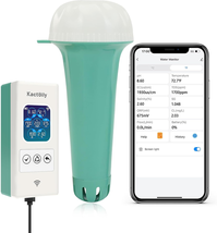 Upgrade Smart Pool Monitor, Digital Pool Water Tester for Measures Ph, O... - $5,570.02 MXN