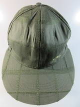 O&#39;Neill Ball Cap Green Textured Plaid Embroidered 100% Cotton Medium 7 3/8 Mens - £11.83 GBP