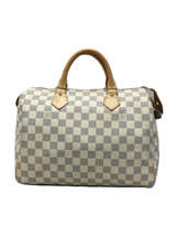 Louis Vuitton Speedy Hand Bag Damier Azur PVC - £1,556.64 GBP