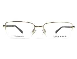 Cole Haan Brille Rahmen CH4002 717 GOLD Brown Gold Rechteckig 55-18-140 - £55.75 GBP