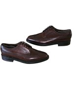 Vintage Florsheim Mens Long Wing Models 76020 Brown Oxford Dress Shoes  ... - $228.01 CAD