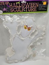 Vintage 1999 Ghost Lite Up Halloween Sculpture 15&quot; - £46.54 GBP
