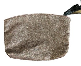 IPSY Makeup Cosmetics Bag - Rose Gold Glitter Hot Pink Inside Black Tassel - €6,40 EUR