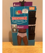 Fruit of the Loom Men&#39;s Breathable Cooling Cotton Mesh Fabric Briefs 4 P... - $40.95 CAD
