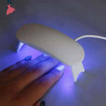 6W 80cm Mini UV LED Lamp USB Charging Gel Polish Curing Machine Nail Dryer - $7.99