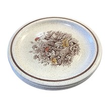 Homespun Stonecast Churchill Staffordshire Hand Painted Dinner Plate Set... - $29.69