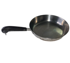 Revere Ware 10 Inch 1801 Copper Clad Bottom  Frying Pan Patent 2272609 - £14.65 GBP