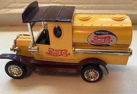 Golden Wheel Diecast Pepsi Cola Delivery Truck Tanker - Yellow - $9.89