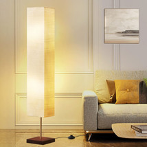 Modern Floor Lamp for Bedroom, Office&amp; Living Room-Beige(Bulbs Included) - £138.07 GBP