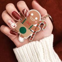 Christmas Acrylic Press On Nails Short Square Red Full Cover Cute Elk Gl... - €2,98 EUR Christmas Acrylic Press On Nails Short Square Red Full Cover Cute Elk Gl... - €2,98 EUR