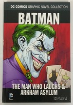 Batman The Man Who Laughs &amp; Arkham Asylum Hardcover Eaglemoss DC Comics - £23.38 GBP