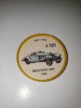 Jello Car Coins - # 121 of 200 - The Mercedes 540K (1936) - £11.97 GBP