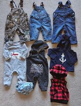 Clothes Lot Boys Sz 6M 6-12M 8pc Ralph Lauren Bass Pro Shop Tahari Baby ... - $44.14