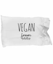 Vegan Forever Pillowcase Funny Gift Idea for Bed Body Pillow Cover Case - £17.03 GBP