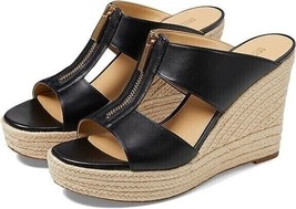 Michael Kors Bradley Mule Sandals Espadrille Wedge Women&#39;s 7.5 - £72.62 GBP