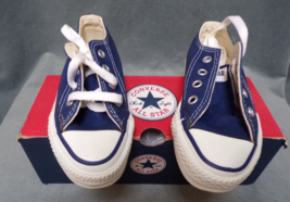 New Vintage Converse All Star Tennis Shoes Youth Size 10 Made in the USA W/Box - $34.99