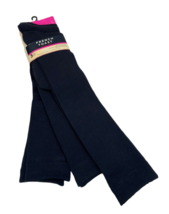 French Toast Knee High Socks Women 9-11 Shoe 4-10 Navy Blue 3 Pair Pack - $11.88