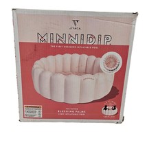 Minnidip Tufted Luxe Inflatable Pool Blushing Palms Adult Kiddie Summer ... - $34.65