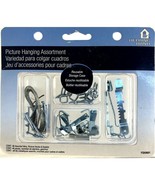 HELPING HAND - 48 Piece Picture Hanging Assortment &amp; Reusable Case ~ New - £7.23 GBP