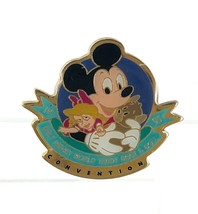 Disney Pin 2352 WDW 1995 8th Annual Teddy Bear And doll Convention Mickey - £5.69 GBP