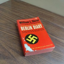Vintage 1961 PB BERLIN DIARY William L. Shirer Rise and Fall Third Reich - £6.00 GBP