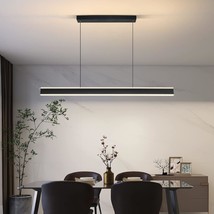 Pendant Light Modern Pendant Ceiling Light Black Linear Pendant Lamp Light Fixtu - £368.10 GBP