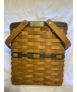 Vintage Longaberger 1997 Collectors Club Membership Basket  Woven  - $29.97