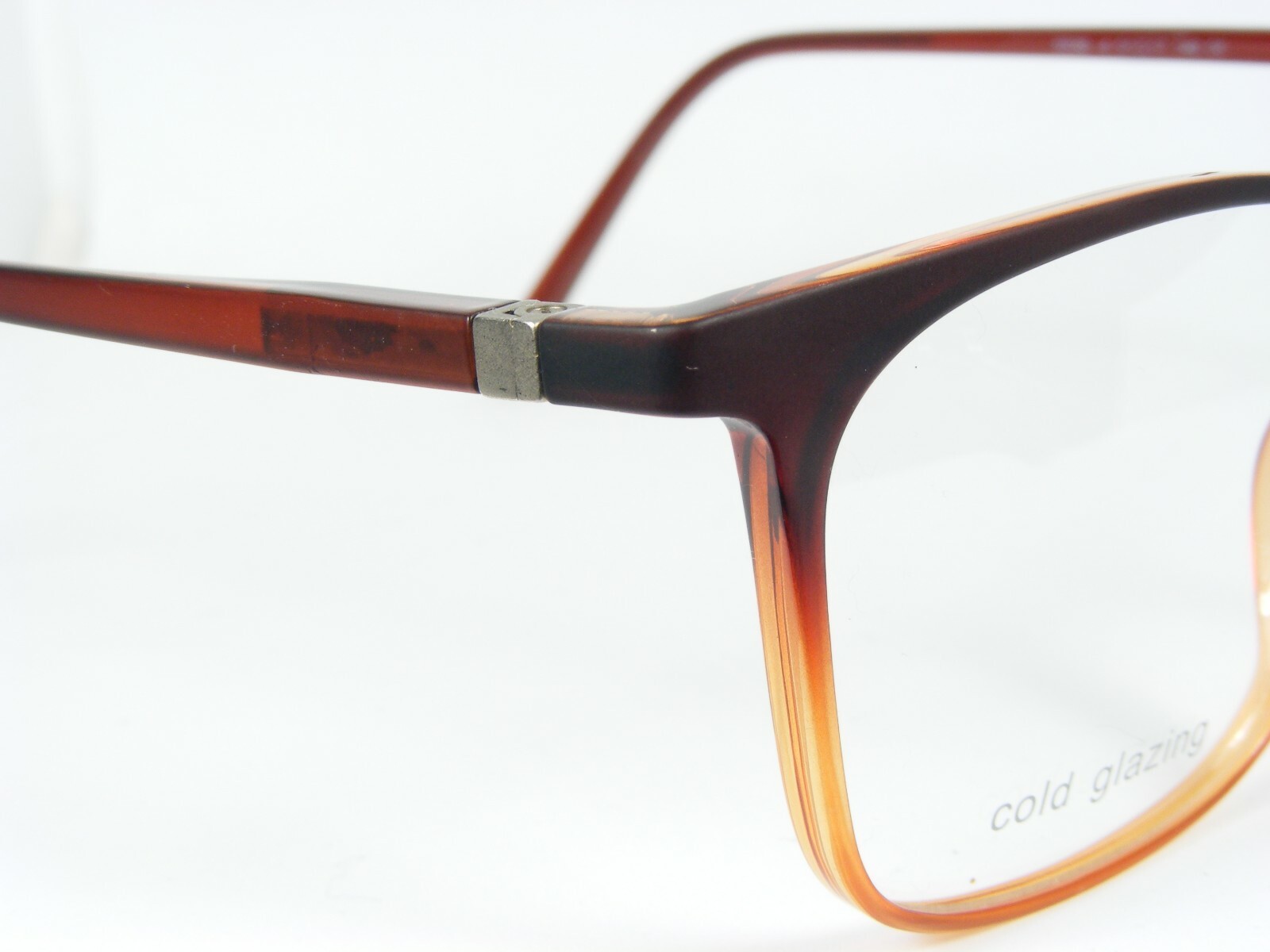 Vistan Mod 6538-4 Dégradé / Ambre Lunettes Monture 51-17-140mm Allemagne Item image 6