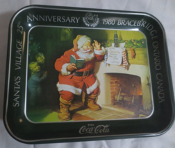 Coca Cola Dear Santa 1980 Anniv Bracebridge Ontario Canada Santa&#39;s Villa... - $12.38
