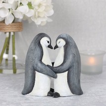 Penguin Ornament Penguin Partners For Life Couple Gift Valentine&#39;s Day - £11.16 GBP