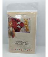 Marvel Spiderman Cereal Comic Book Advertisement Print Ad 1995  - £7.88 GBP