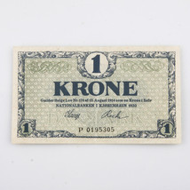 1920 DINAMARCA 1 KRONE NOTA CRISP - €37,95 EUR
