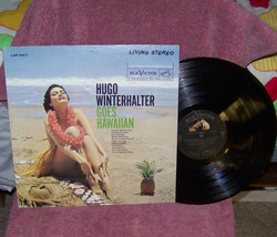 vintage vinyl album hawaiian music {hugo winterhalter} - £11.11 GBP