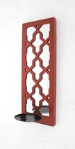 17 X 5 X 6 Red  Mirrored - Candle Holder Sconce - $204.53