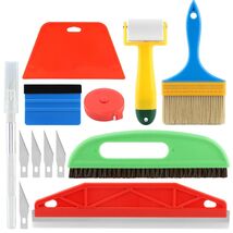 Professional Wallpaper Tool Set with Squeegee, Roller, and Brushes - Eas... - $40.54