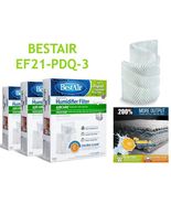 BUNDLE! (3) BestAir EF21 Humidifier Replacement Filters EF21-PDQ-3 FREE ... - $55.48 CAD