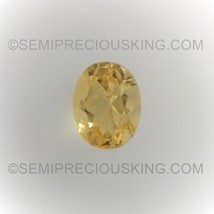 Natural Citrine Oval Faceted Cut 10X8mm Tuscan Yellow Color VS Clarity Loose Gem - £21.30 GBP