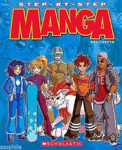 Step-by-Step Manga by Ben Krefta, PaperBack Book - £4.66 GBP