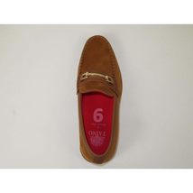 Men Tayno Dressy Casual Penny Loafer Soft Micro Suede Comfortable Drive Camel image 8