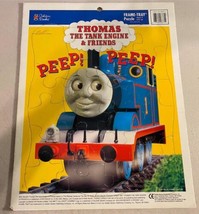 1997 Golden Books Thomas The Tank Engine Train Fun Frame Tray Puzzle - $10.88